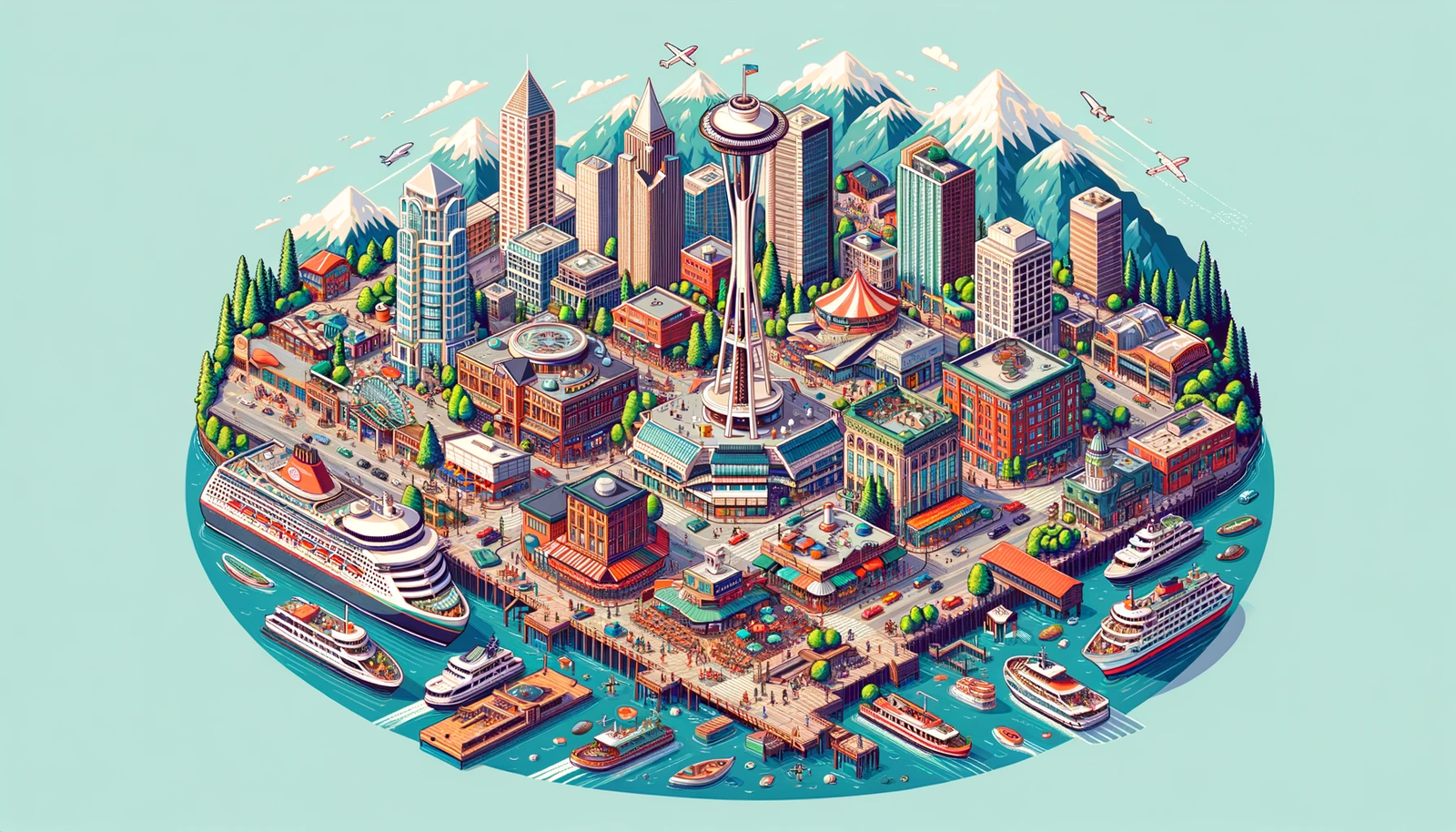 the seattle travel guide - the top thing